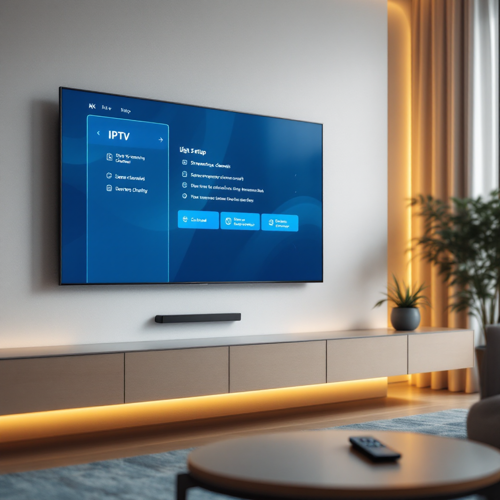 Smart TV IPTV Setup